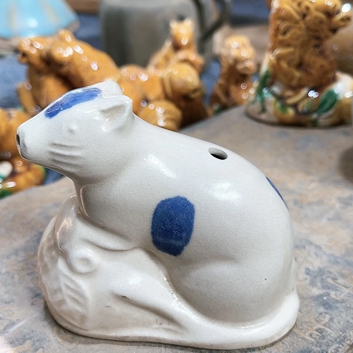 瓦当摆件摆件茶桌茶台陶瓷