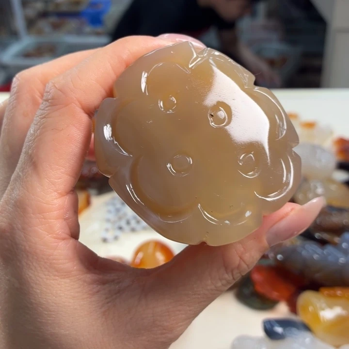 玛瑙/玉髓吊坠(不含链)未镶嵌