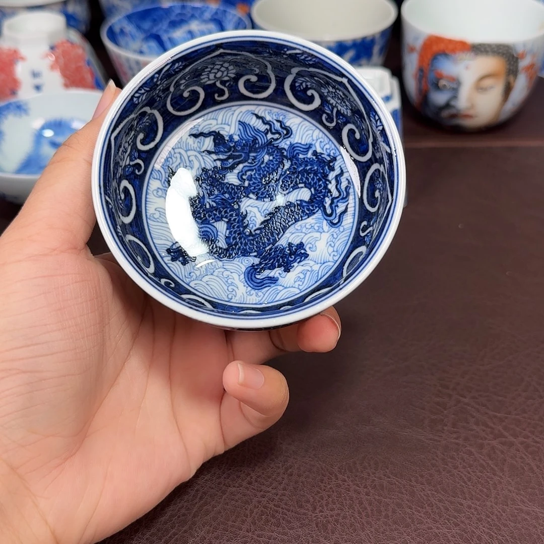 江***哈现代景德镇陶瓷杯