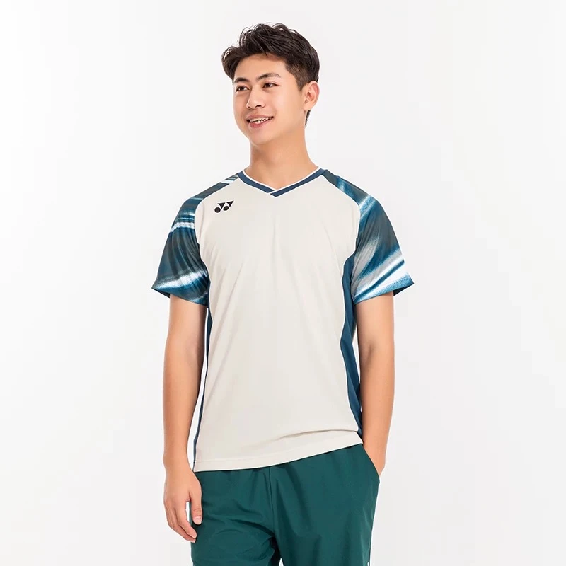 yonex尤尼克斯2025新款羽毛球服运动短袖上衣速干透气T恤10577EX