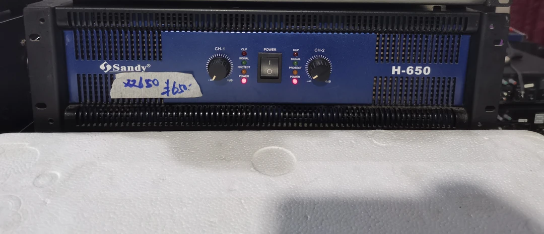 8新  二手 650*2纯后级功放 不包邮不支持无理由