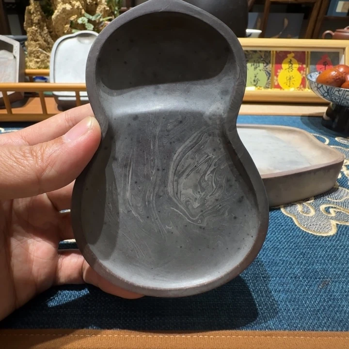 河东裴氏澄泥砚福禄相伴