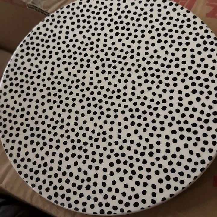 外贸尾单高温陶瓷微瑕波点砧板