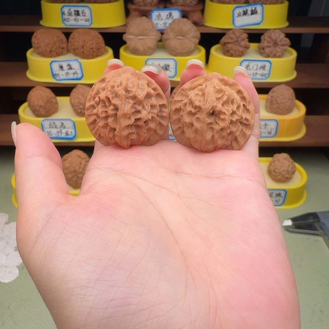 吊坠文玩核桃36龙鳞