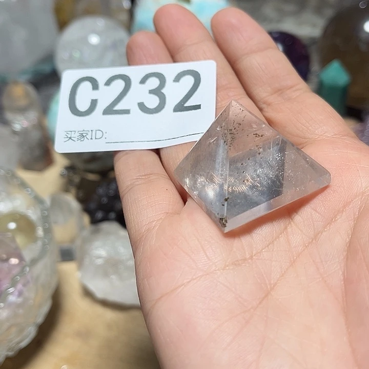 天***雨水晶未镶嵌珠宝半成品多样性发其一微瑕
