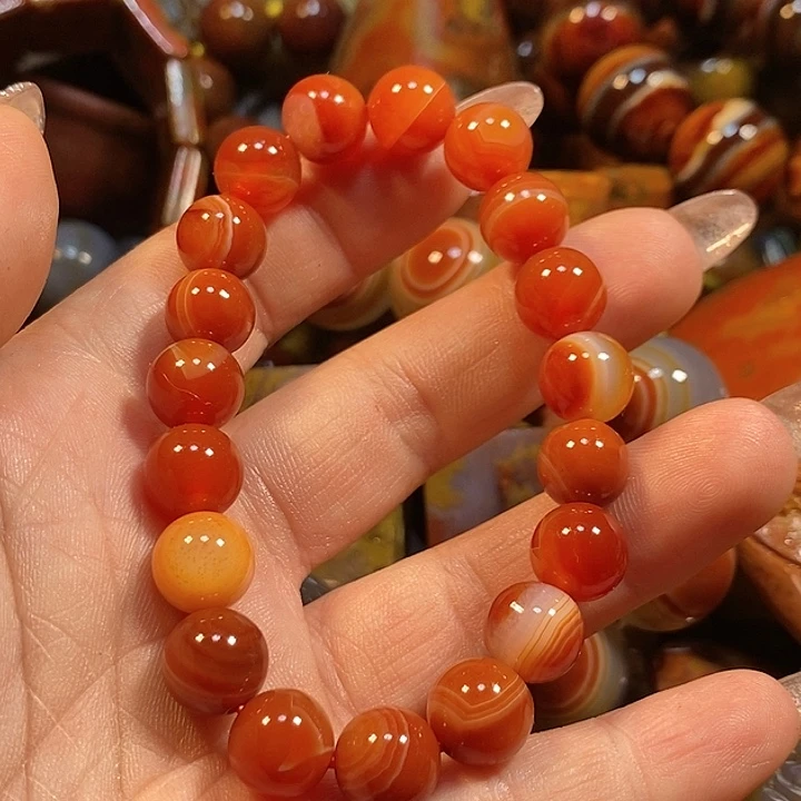玛瑙/玉髓未镶嵌手链用****0