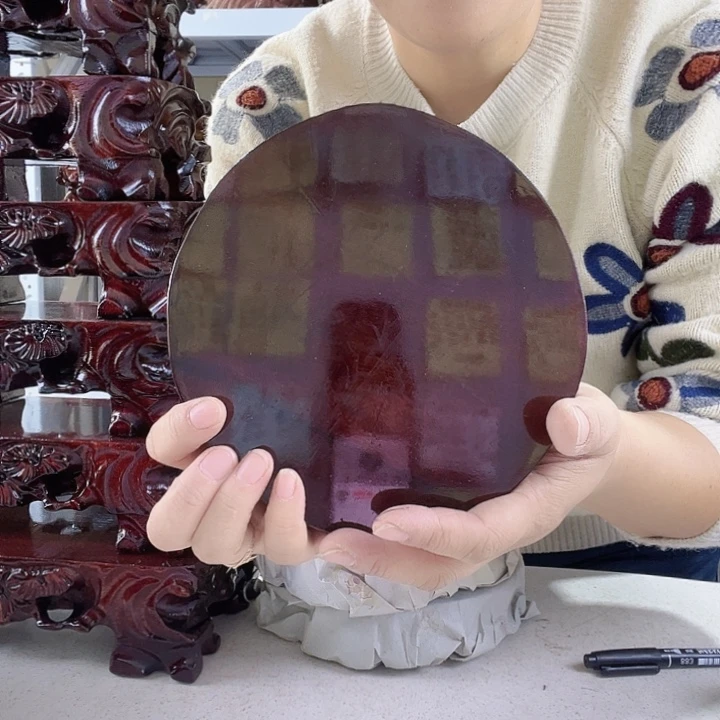 灿***光木A越南马拉丝实木底座17.5