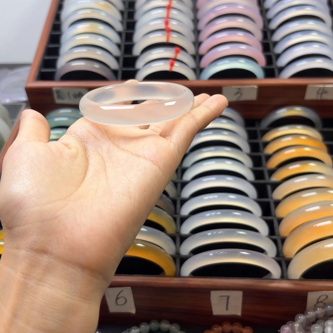 手镯玛瑙/玉髓未镶嵌鯉*5