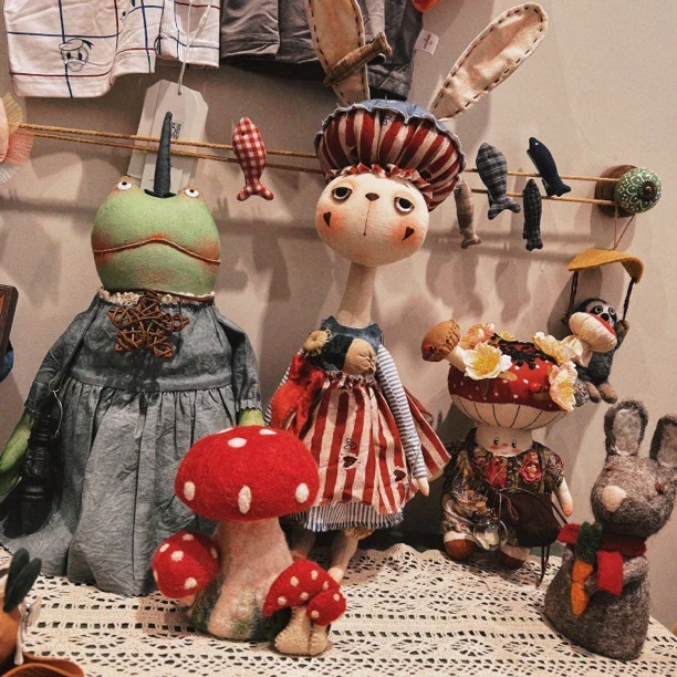 No退No换手作布艺玩偶布娃娃与图无关