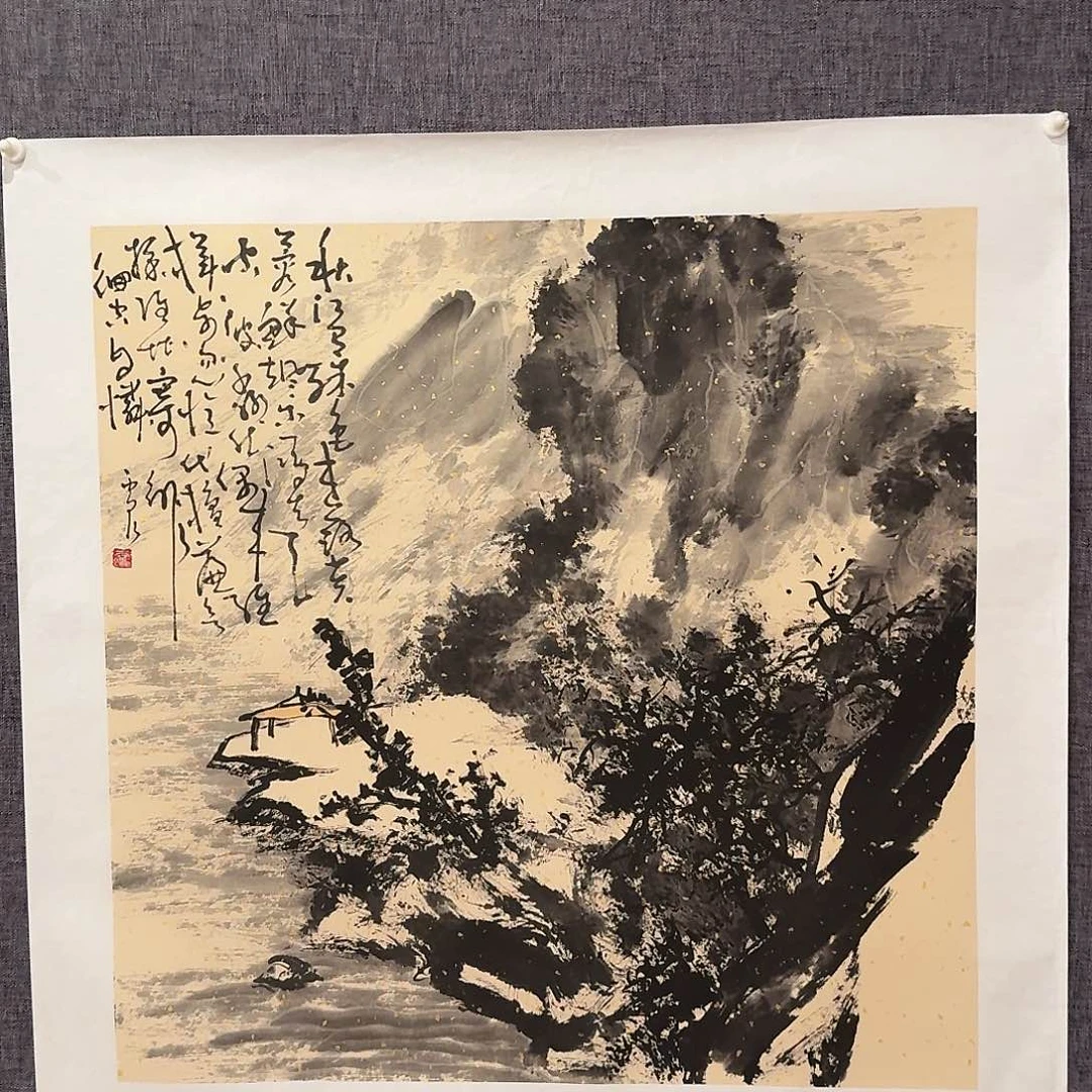 国画雷公老师作品画作