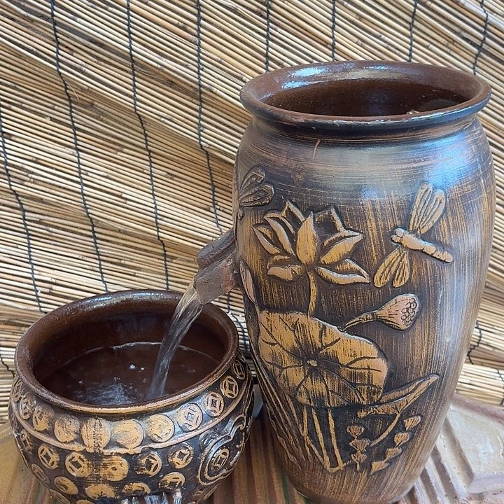 粗陶口径19/39，20/16进水口2.5厘米