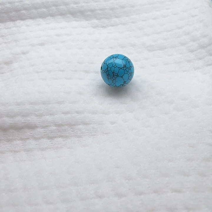 尺寸：12➕蓝网花纹圆珠一颗