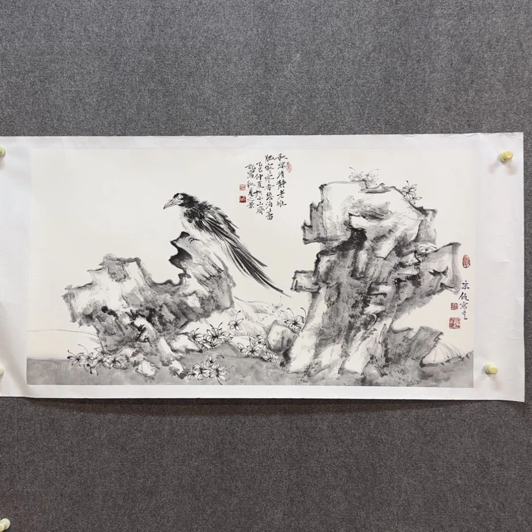 国画谢宗伯老师手绘作品