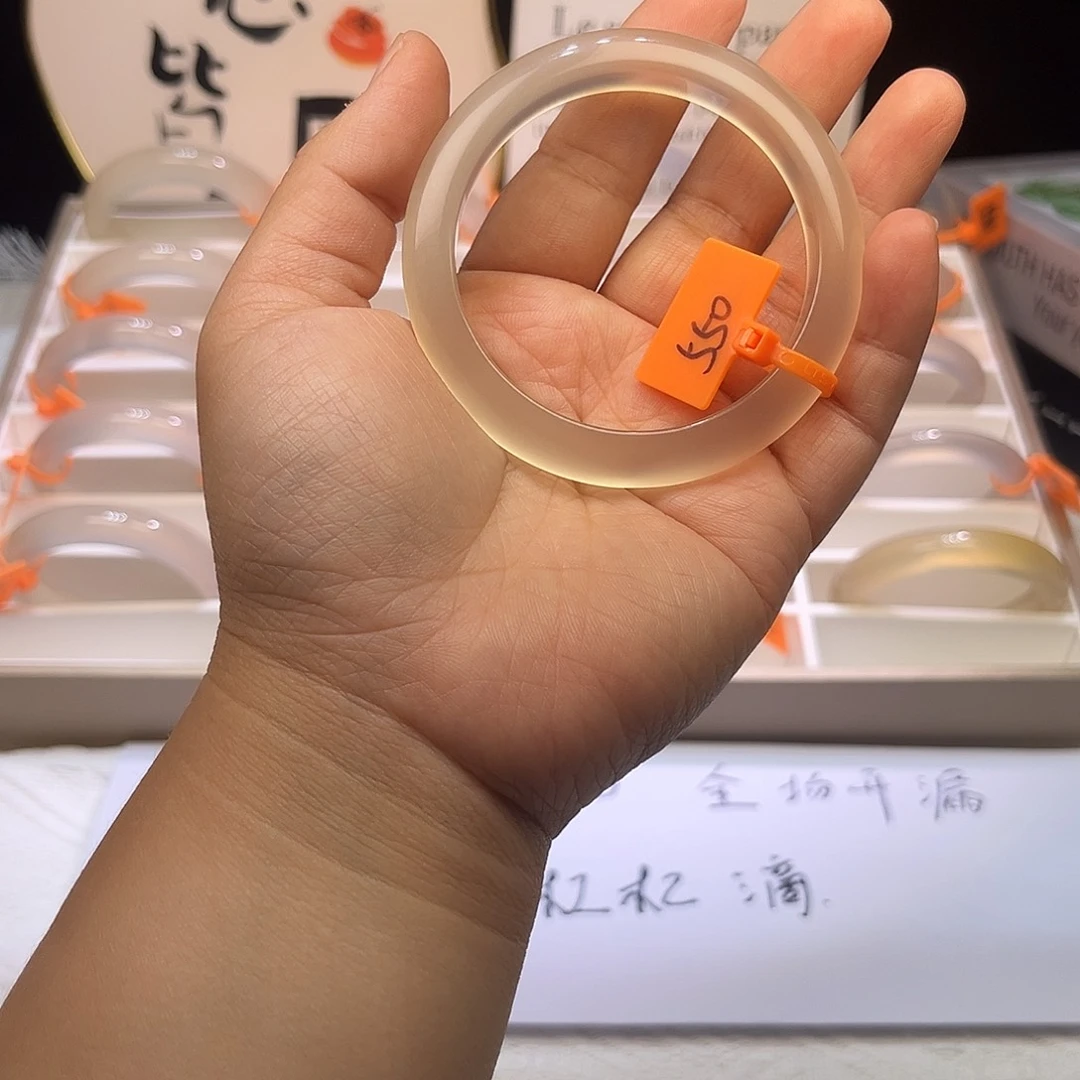小****玛瑙/玉髓合金手镯
