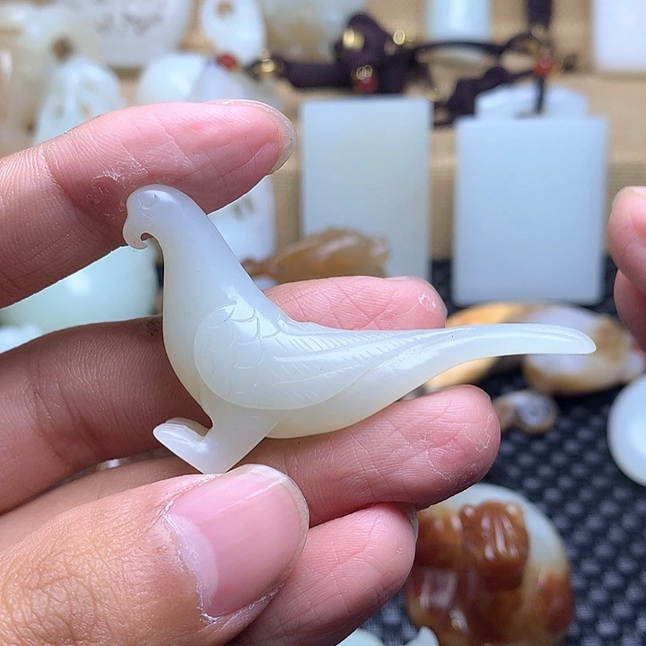 和田玉挂件未镶嵌