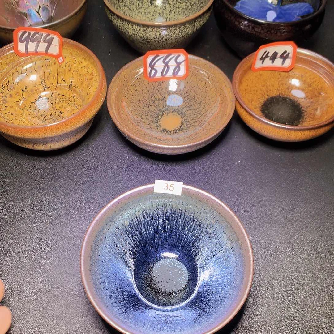茶盏35 建盏主人杯客杯