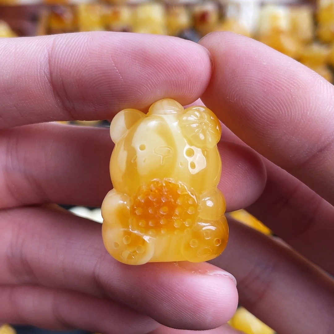 琥珀未镶嵌珠宝奇石