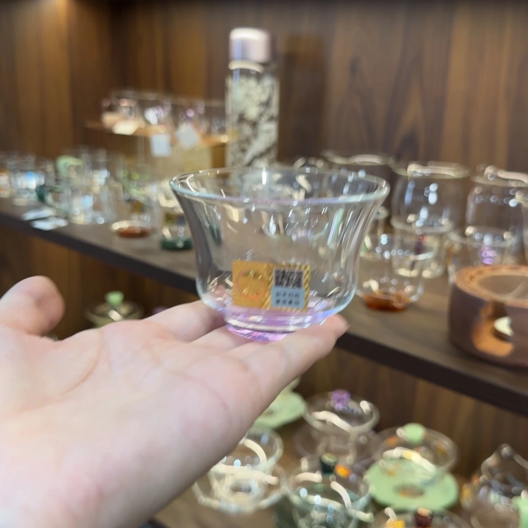 禾器清杯浅紫色。。。