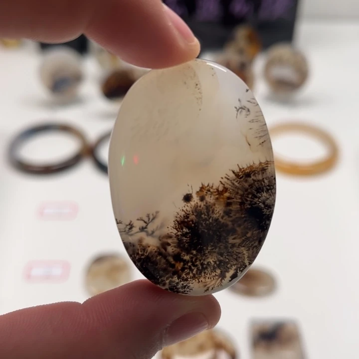 玛瑙/玉髓未镶嵌吊坠(不含链)