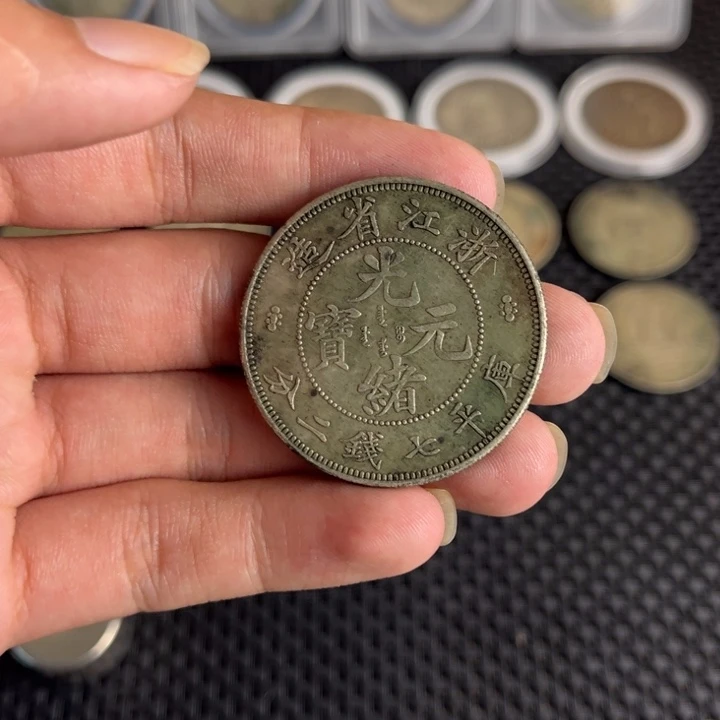 金属大头龙洋船洋工艺品