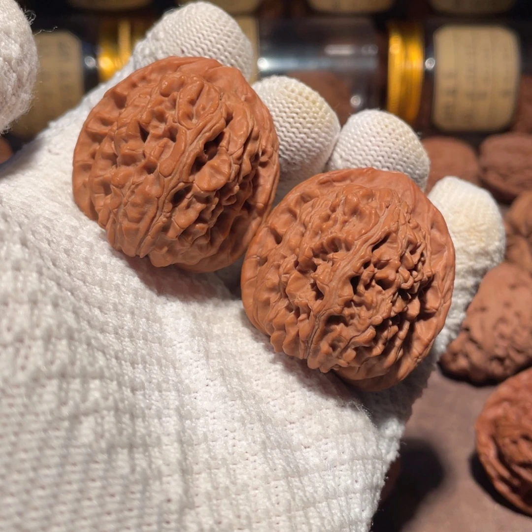 文玩核桃把件39汉高楼