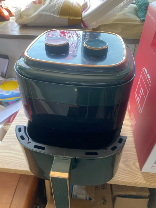 华生5.5L家用大容量空气炸锅，全自动智能大容量