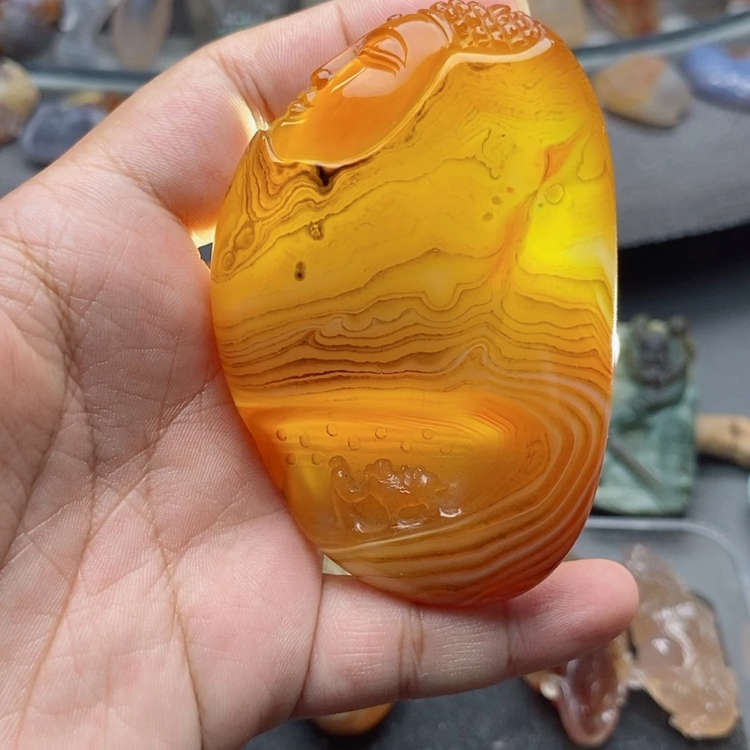 【闪购商品】未镶嵌吊坠定制玛瑙