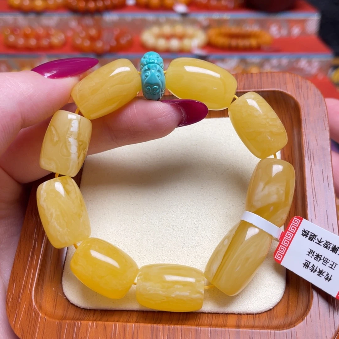 手链蜜蜡未镶嵌手串