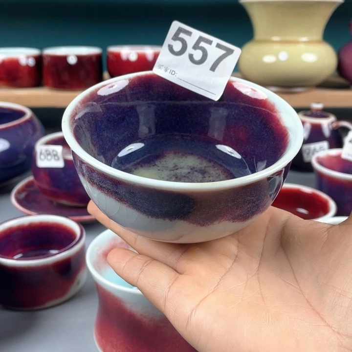 瓷片纯手工制作……微微瑕