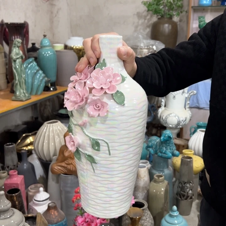 摆件高38口3.5公分微瑕捡漏