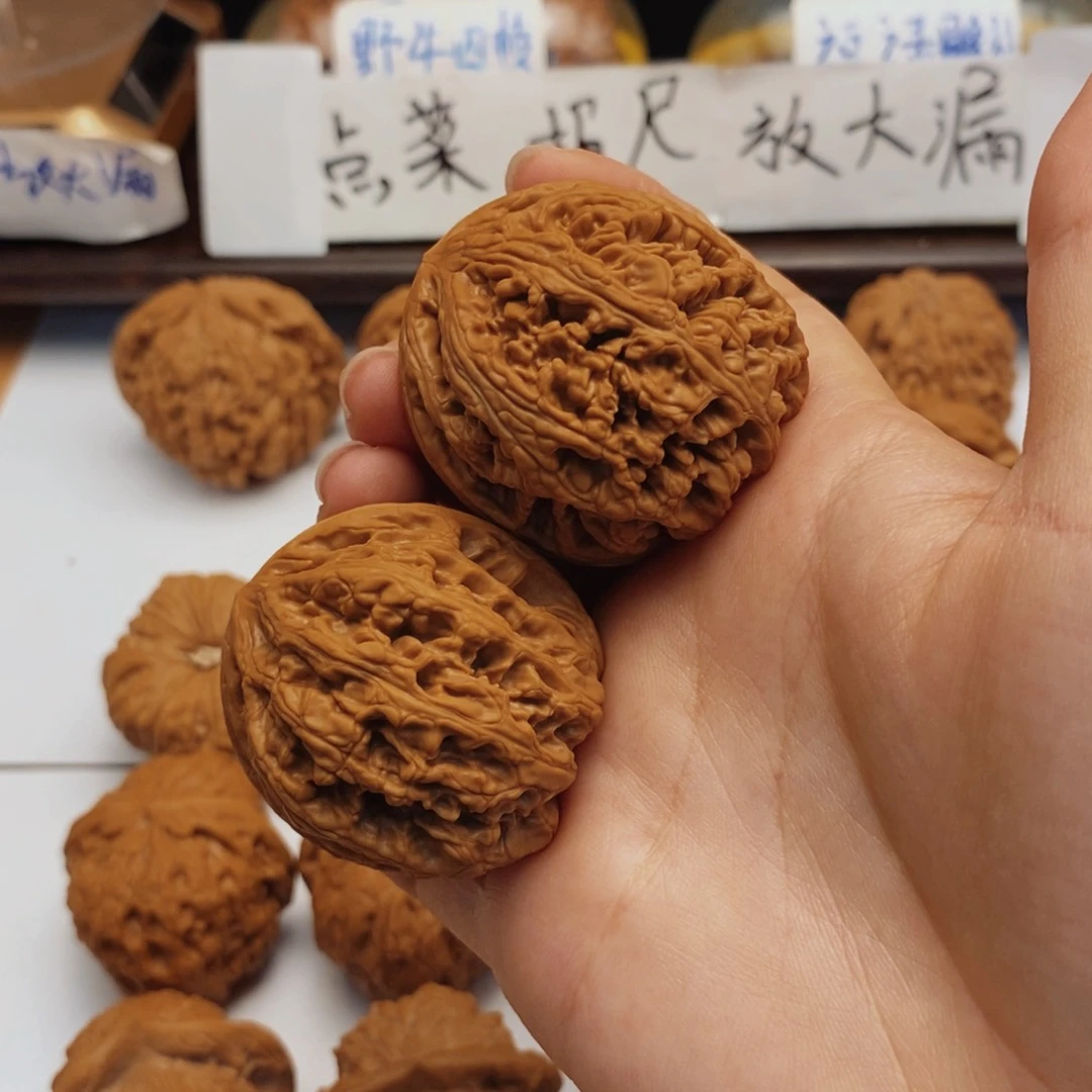 文玩核桃把件42大粗筋