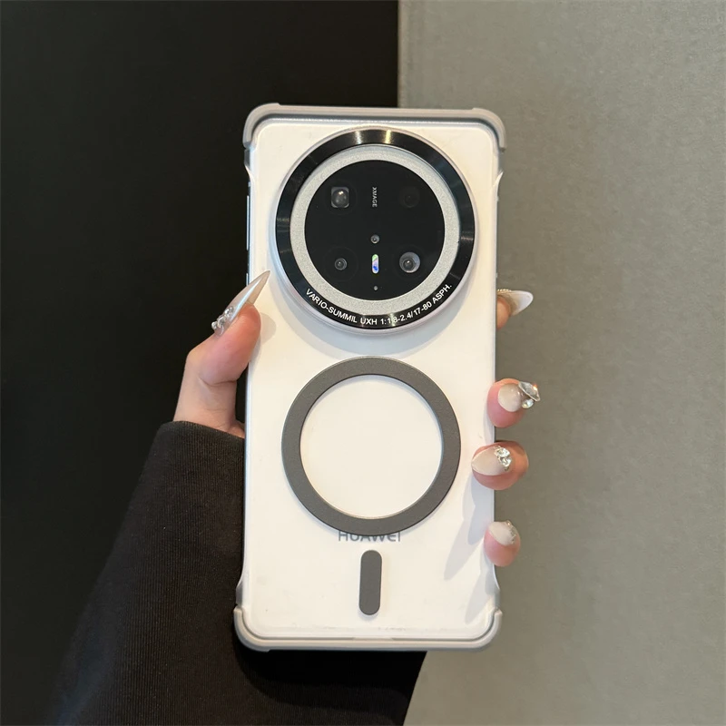 夏季适用华为mate70pro+手机壳无边框散热超薄mate60强力磁吸新款