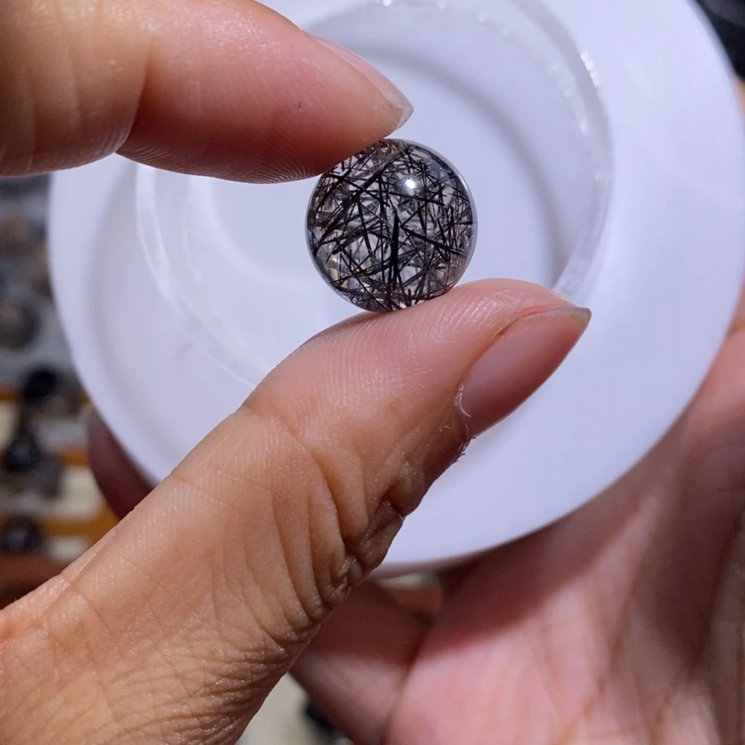 手链水晶未镶嵌14mm蕾丝黑发晶