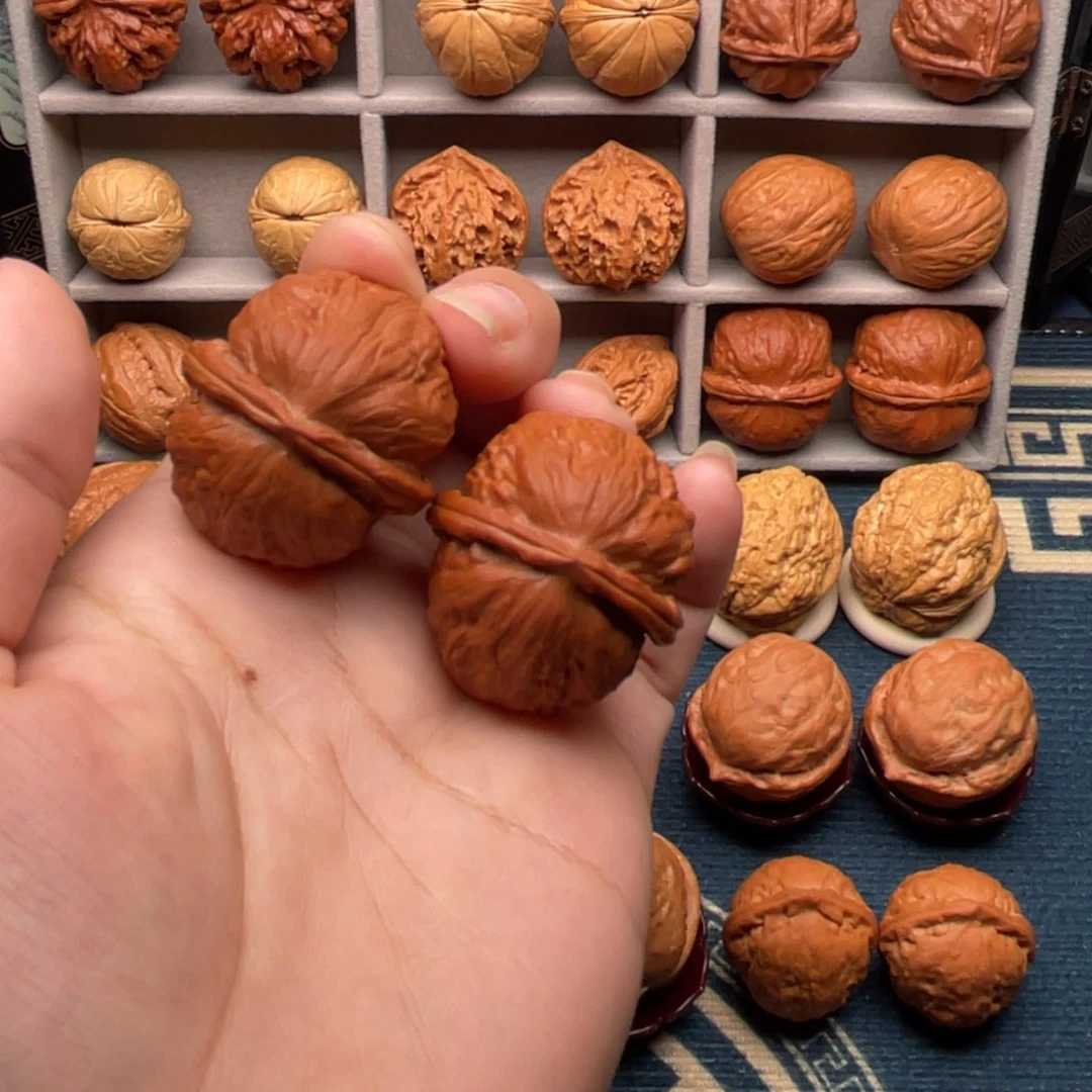 把件文玩核桃夏**初元宝