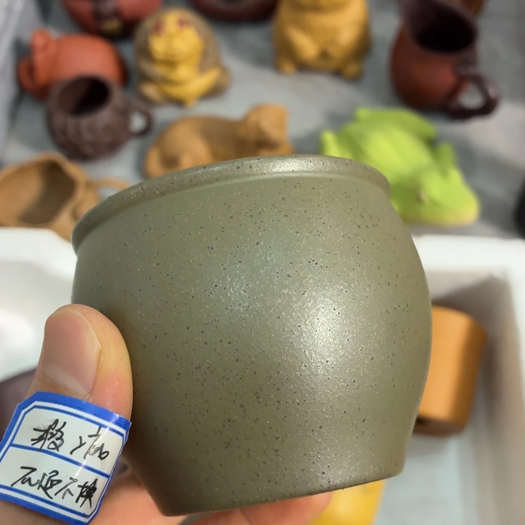 紫砂茶杯瑕疵不退不换介意勿拍