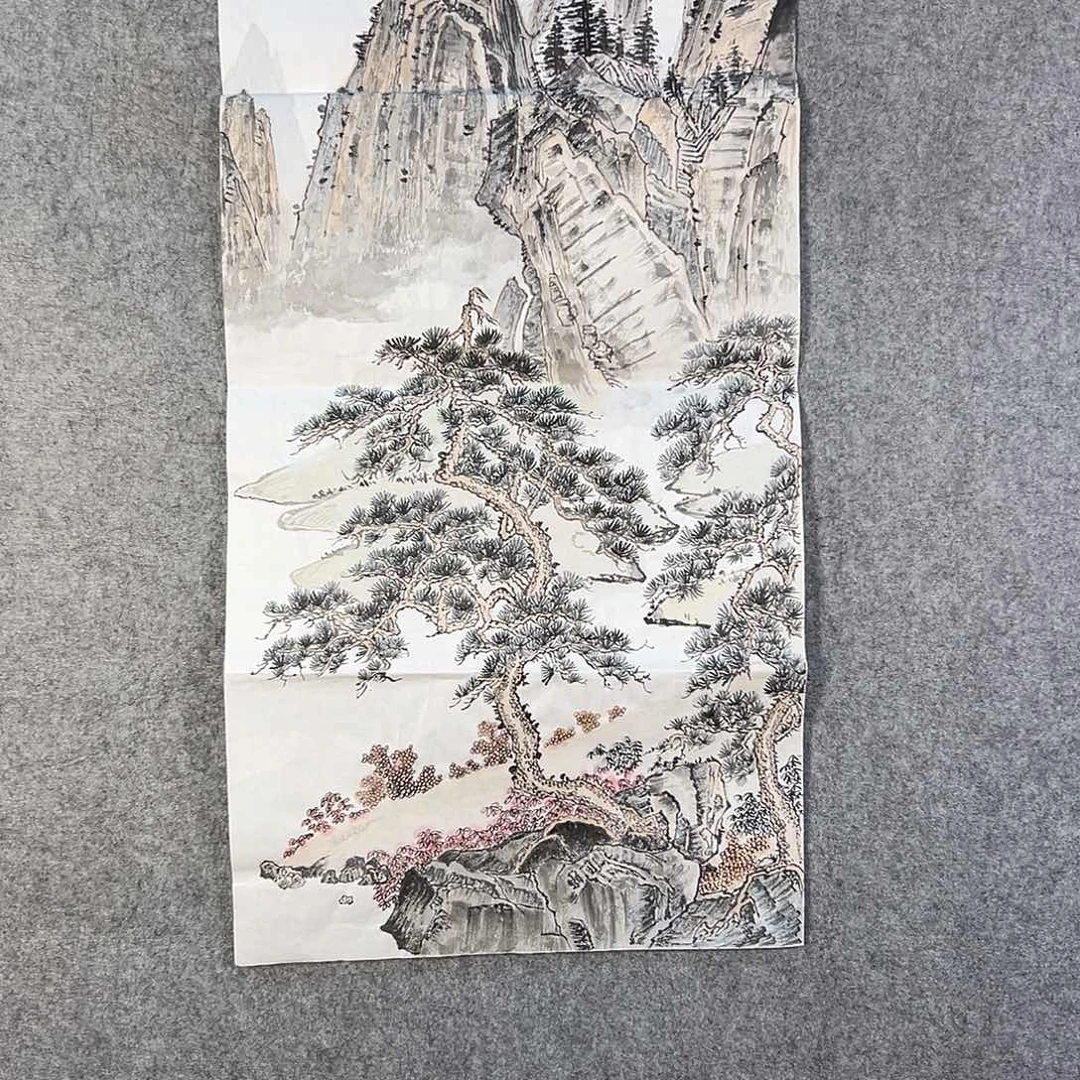 国画073 牡丹花盛开的季节来啦