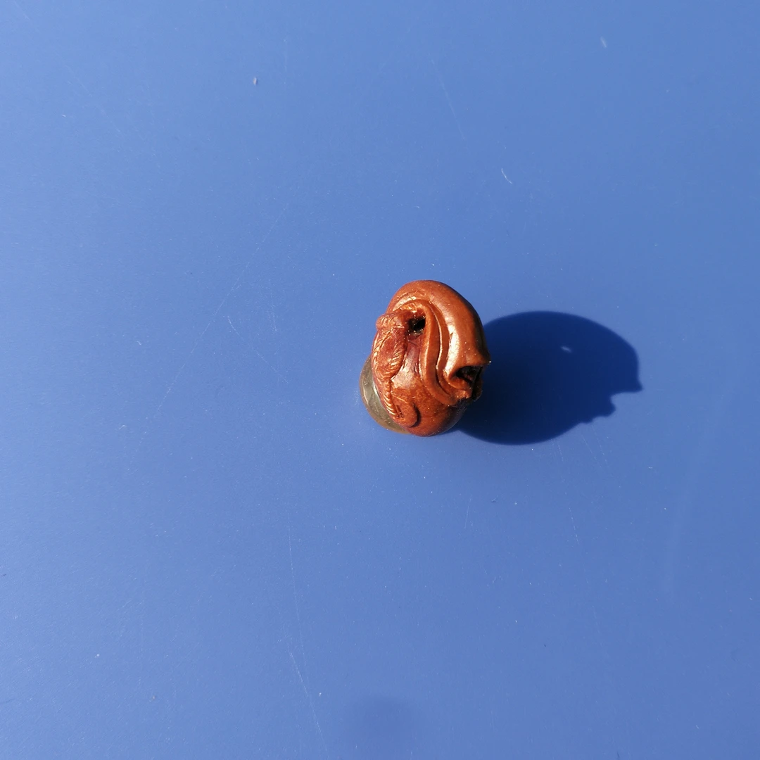 非金属木质手链 野生桃核手工雕刻铃铛钱袋宝剑八卦图斧头单颗