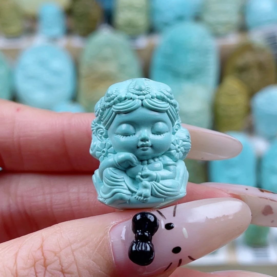 绿松石未镶嵌珠宝奇石