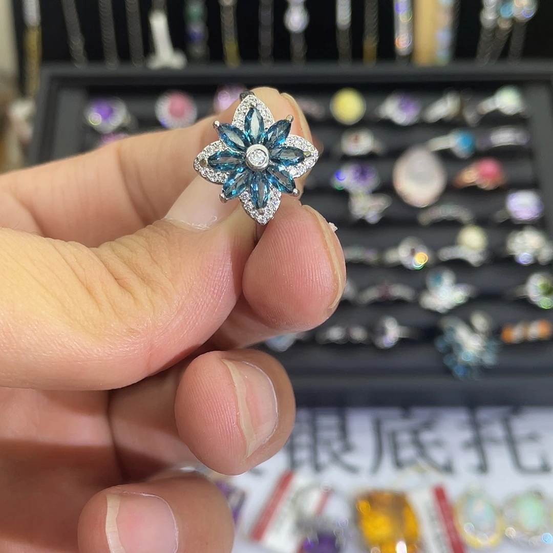 紫晶珠宝半成品未镶嵌