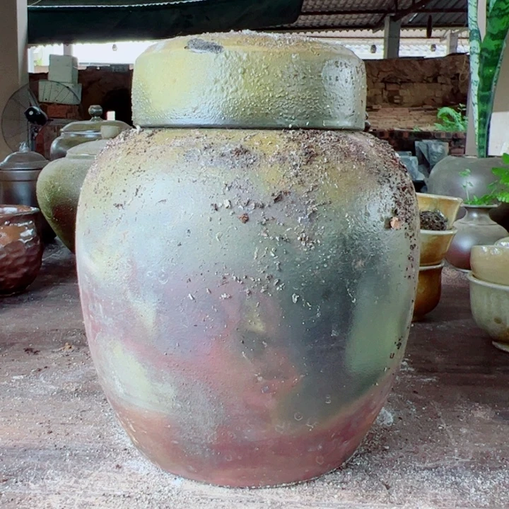 坭兴陶贵台龙窑柴烧茶器A137