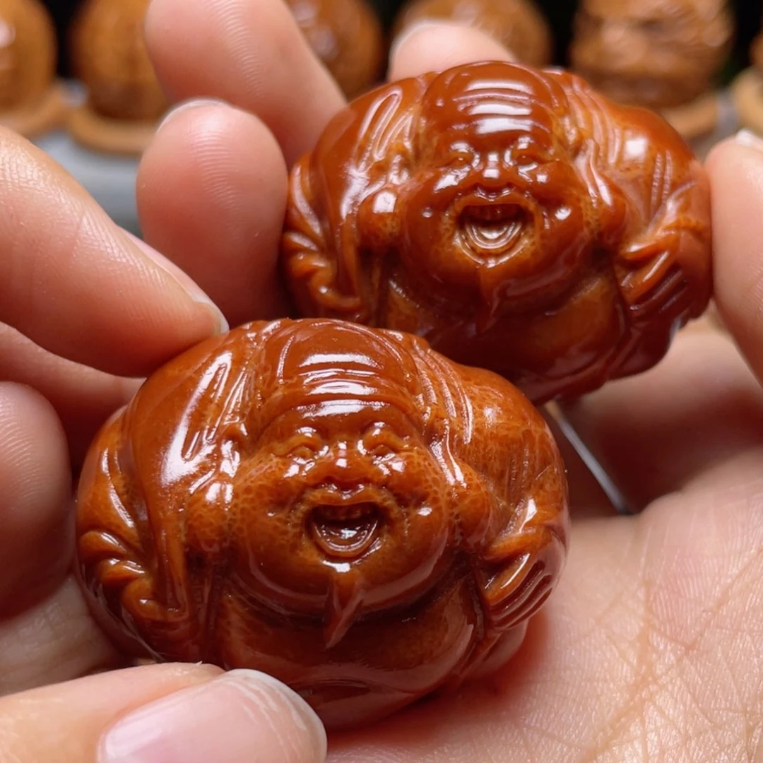 吊坠橄榄核横财手球3.3