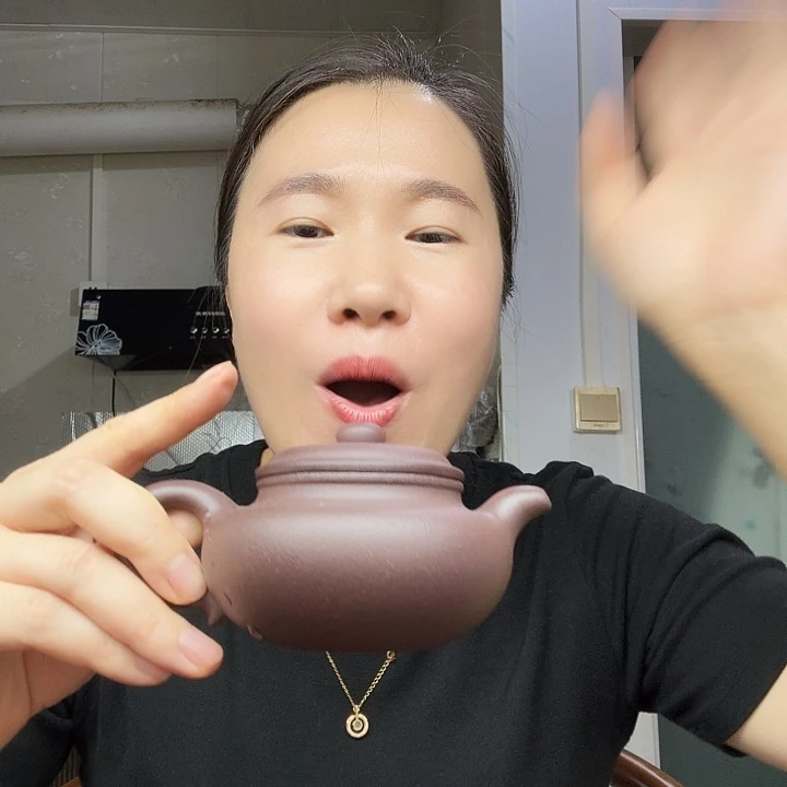 紫砂茶壶原矿半手工天青仿古200cc