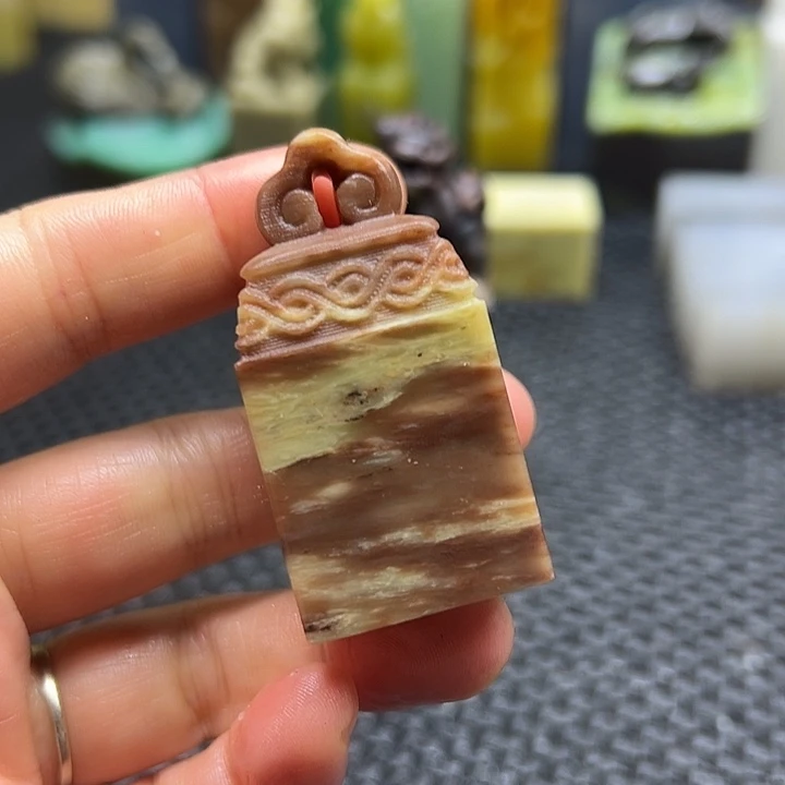 大***雷青田石印章石印章石