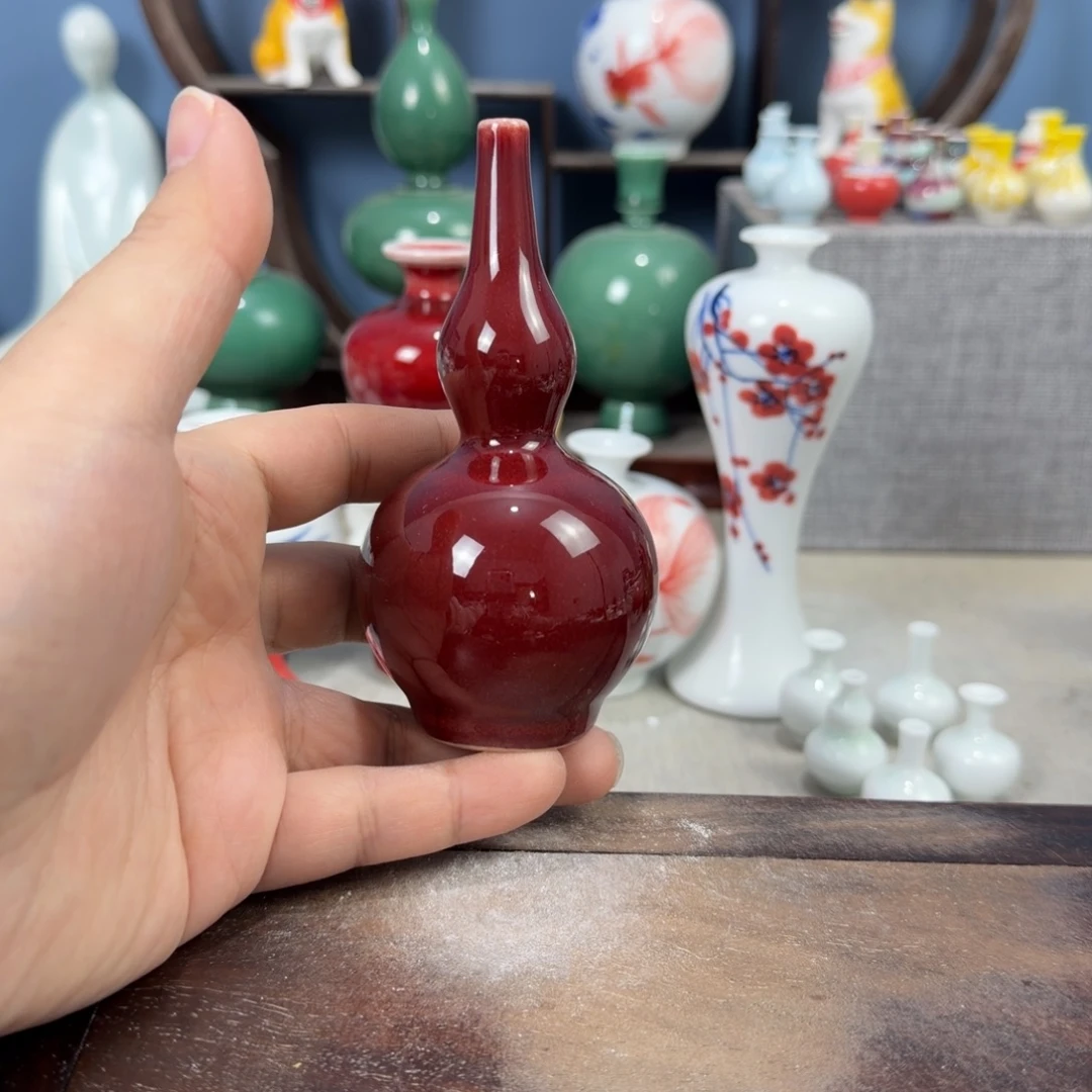 陶瓷手工小花器摆件