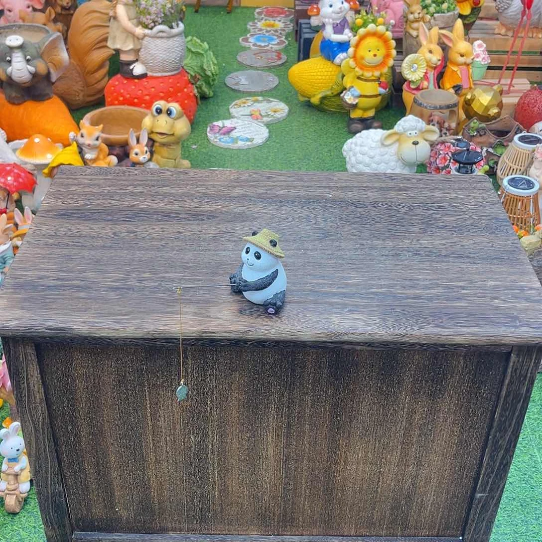 红陶花园庭院摆件