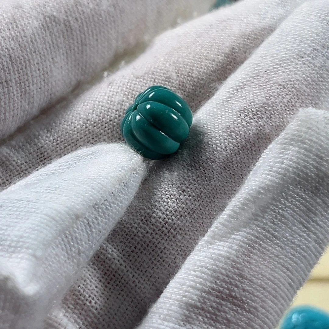 绿松石未镶嵌瓜珠