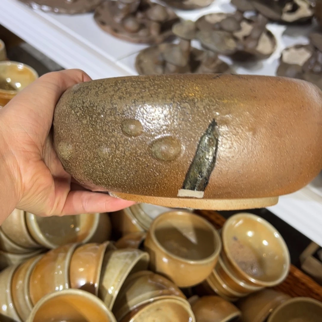 贵台龙窑柴烧茶壶A63