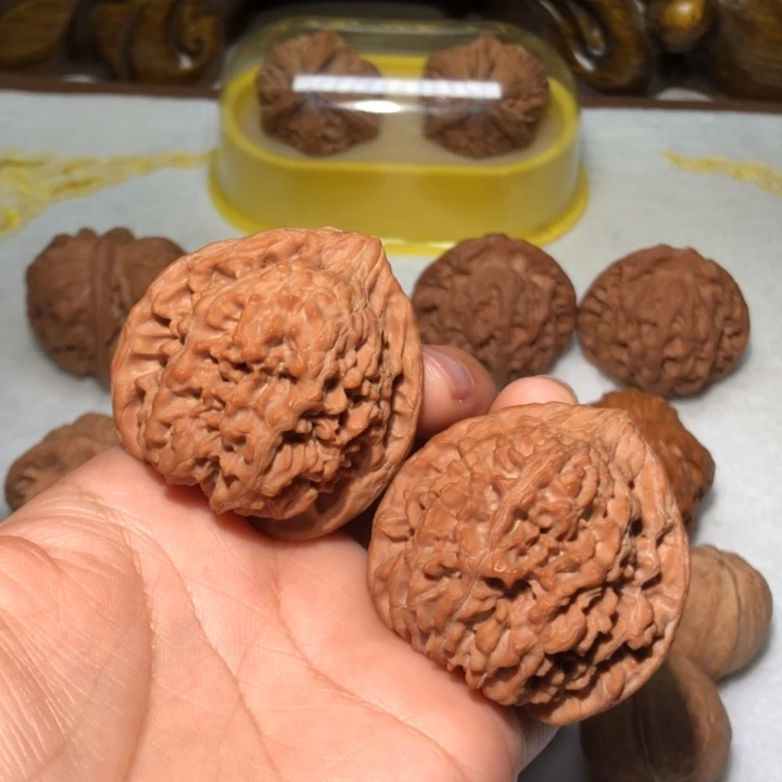 把件文玩核桃44满天星