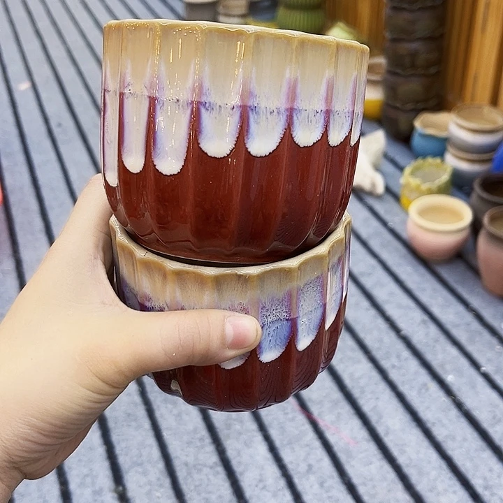 有孔.多肉陶瓷花盆！