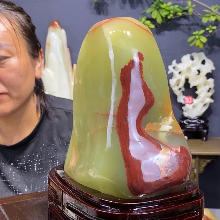 石材精品古青石摆件